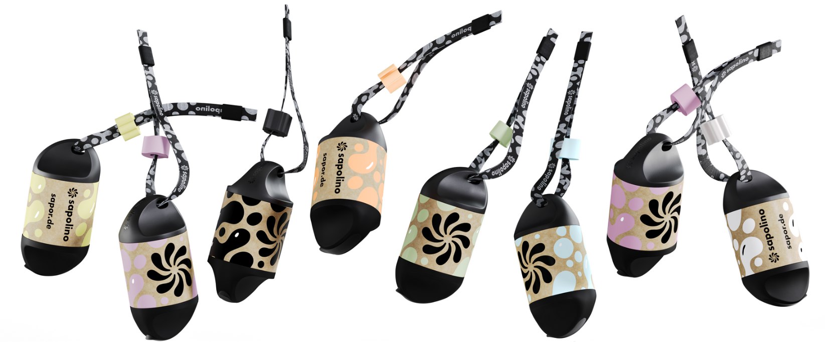 Sapolino Pocket Soap Dispensers